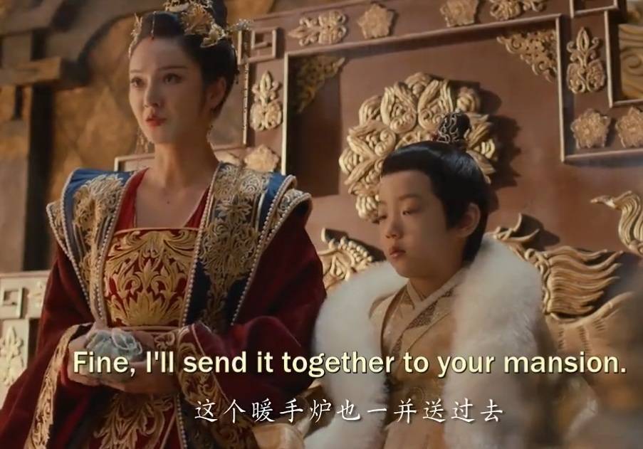 he intimidated them to give him the tributes, so he can then present it to his wife

poor queen & little emperor lol

#butterfliedlover 
#changjin #baozhu 
#dengkai #wurilige #hudongqing #huangyaohong