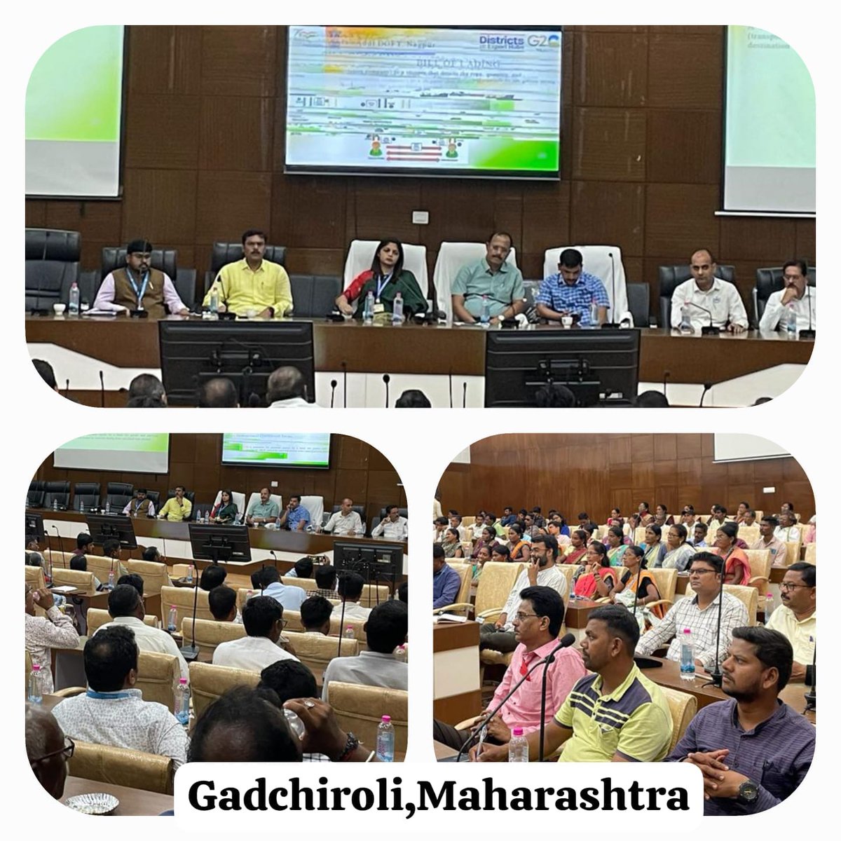 ICIBIndia's tweet photo. #ICIB outreach program with Director General of Foreign Trade @DGFT_RA_Nagpur for support of first time #exporters under Niryat Bandhu Scheme in #Yavatmal, #Wardha, #Gadchiroli and #Chandrapur. https://t.co/Ihx3GGnnZk