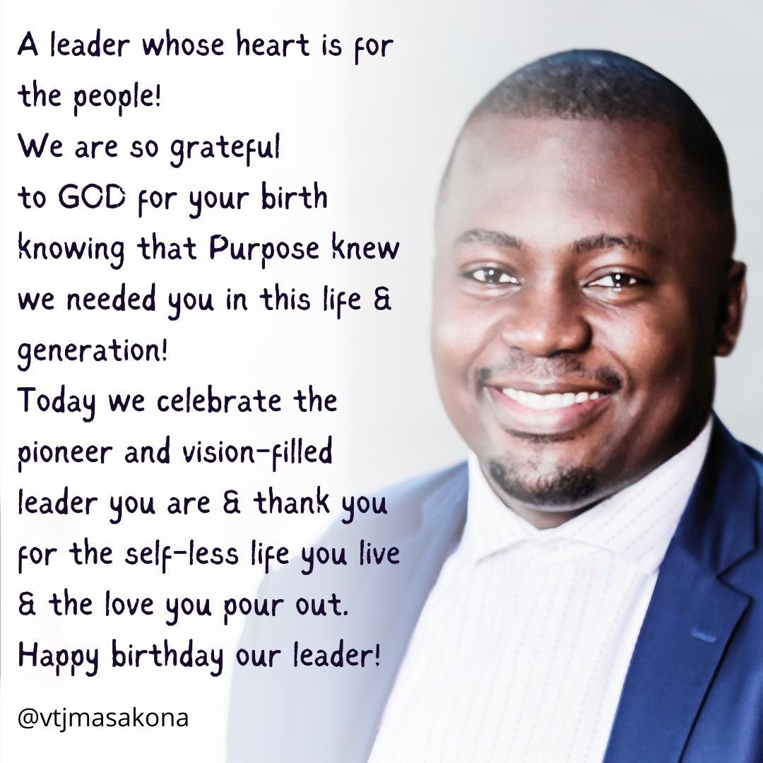 CCC_PEast's tweet photo. A special day is upon us today and we celebrate you @Vtj_Masakona https://t.co/l6iKMt3esd