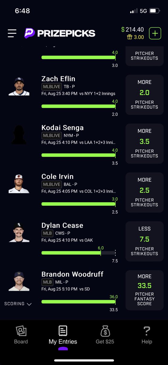 NikTaylor24's tweet photo. BANG!!! @Trident_DFS @austinsprops @jeezyspicks https://t.co/5H87AI35aM