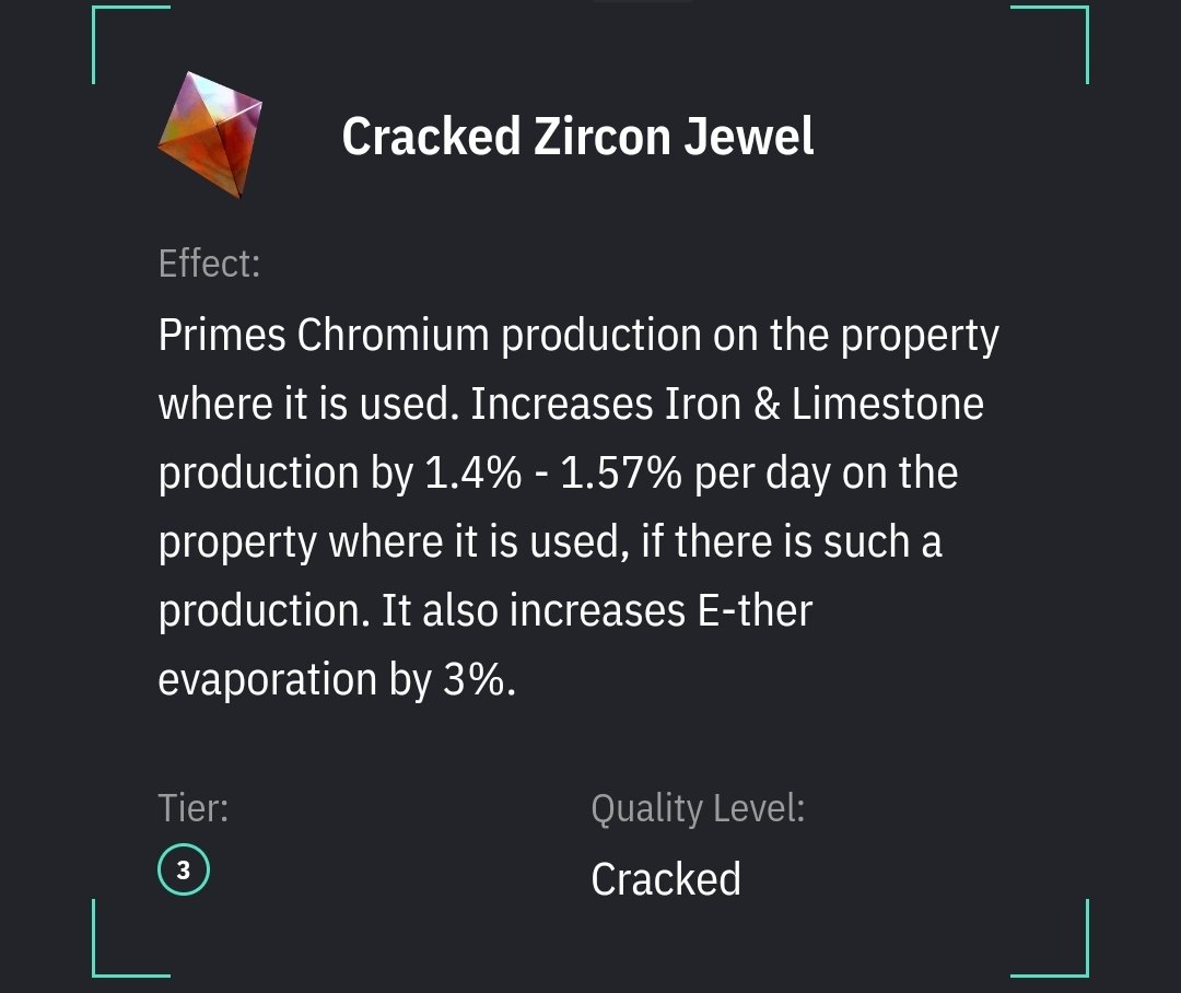 E2Yehna's tweet photo. Chrominium has been updated on the main server. There was a notice about D4 Sunset Jewels on Discord😊
Chrominium, which is now written in Zircon Jewel, is wrong. The E2 team will fix it soon.
Plz Check it out✅️

#Earth2 #earth2 #E2fam #Metaverae https://t.co/llfXWMohg3