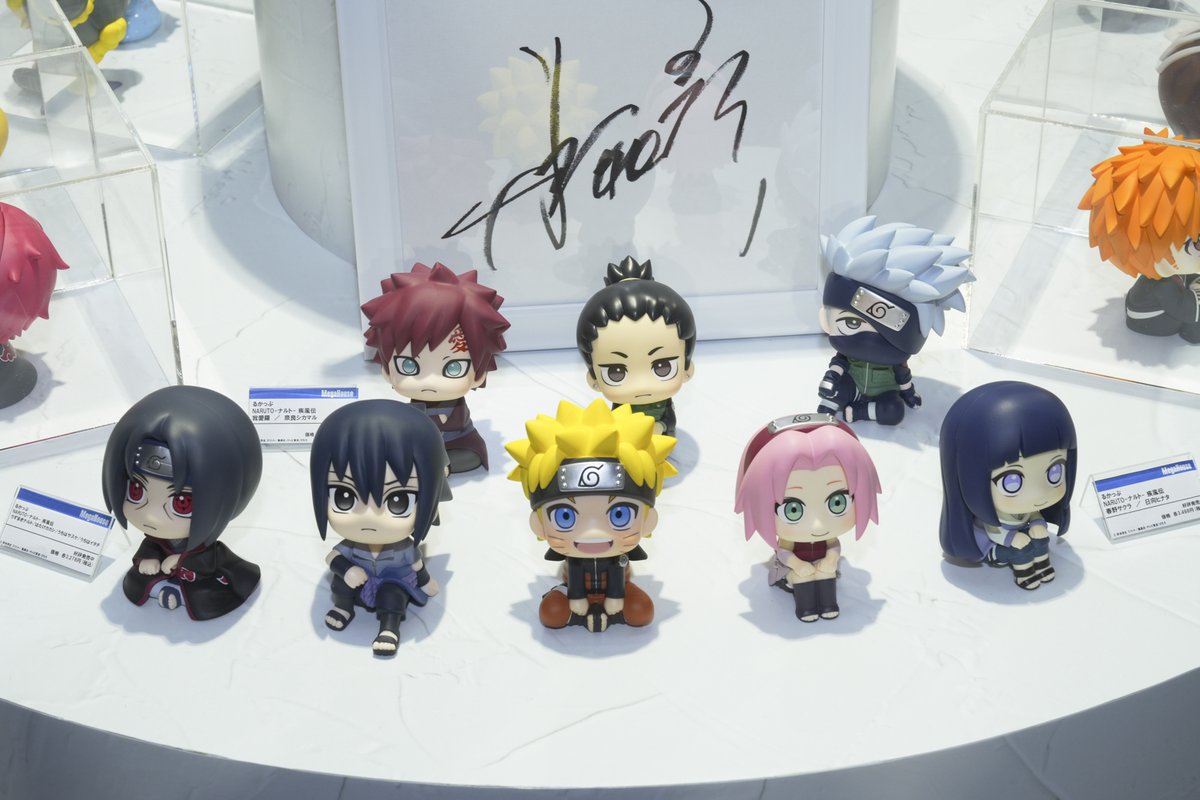 メガホビEXPO2023】速報！ 見上げて見守るフィギュア #るかっぷ NARUTO 