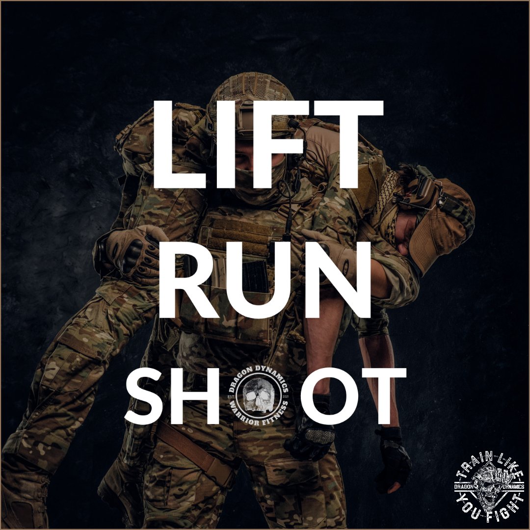 Train Like You Fight. 

#liftrunshoot 
#trainlikeyoufight 
#tacticalfitness 
#tacticalathlete 
#preparedness 
#runandgun 
#strengthandconditioning