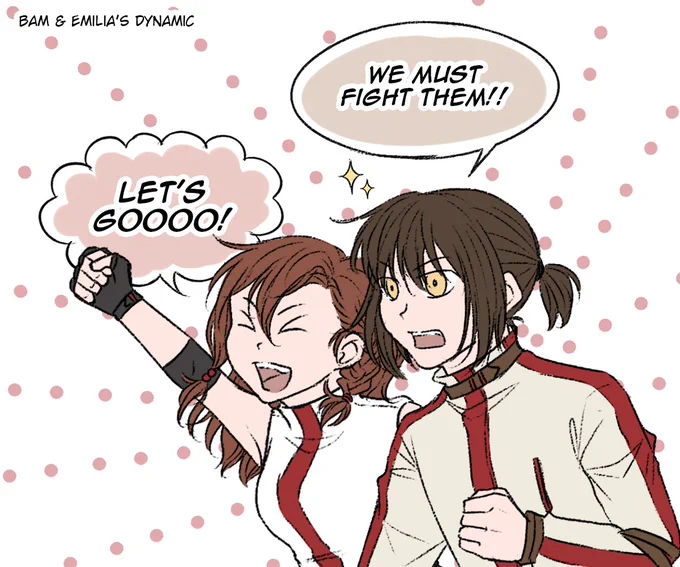 I also drew them together in 2022 :D

Frontliners and their strategists 