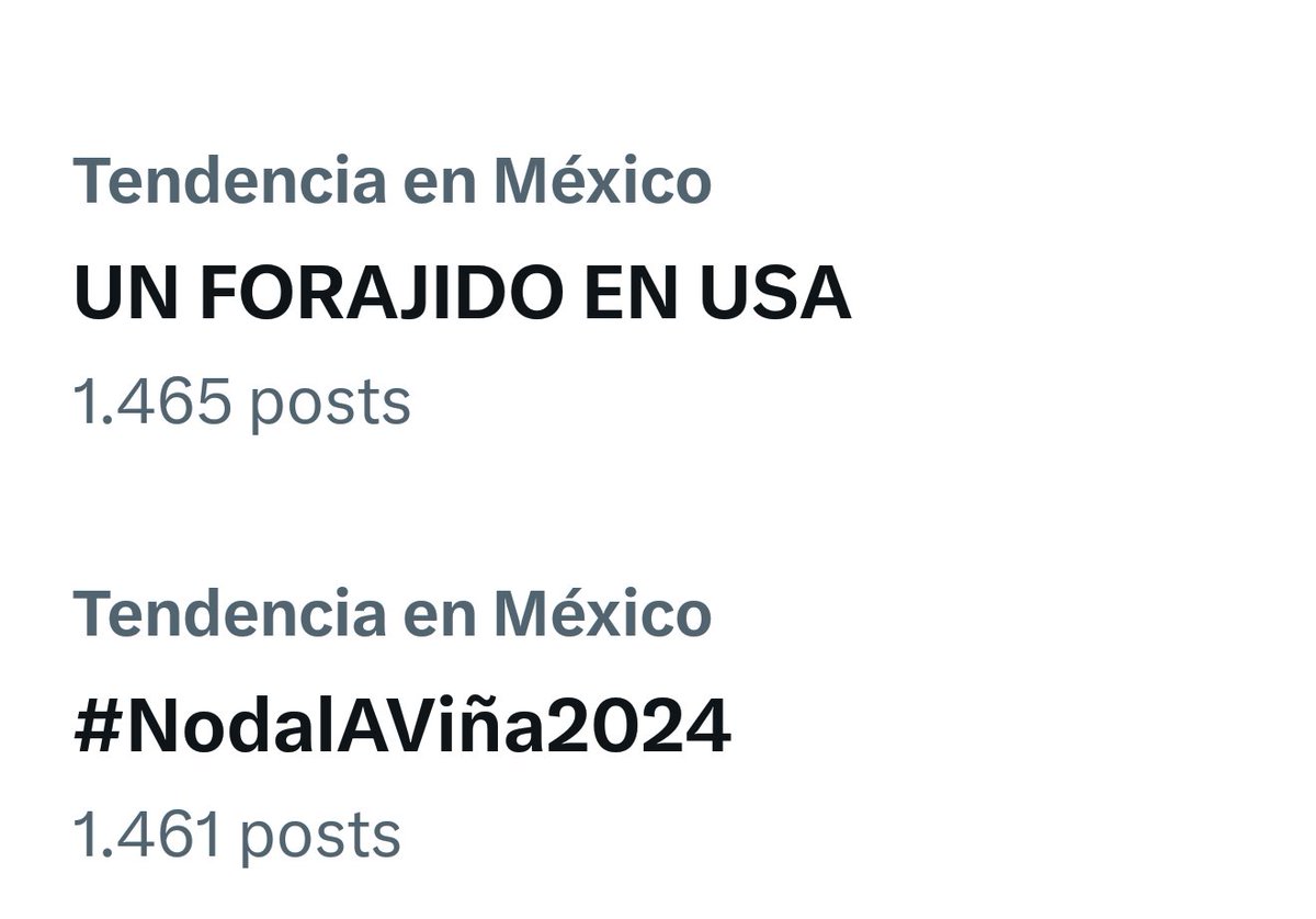 Felicidades nodalistas! Asi festejamos el inicio de esta gira de Chris.

NOS DEJAMOS LLEVAR 
#NodalAViña2024 
UN FORAJIDO EN USA