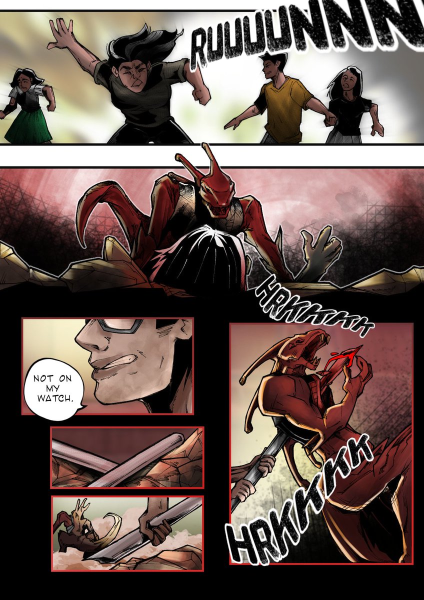 D3_Avatars's tweet photo. ARTHUR KING | PREREQUISITE TO AVATARS OF OLDE
INVASION BEGINS.
Pages 5-6 Eng / Tagalog
🕐 New Pages by SAT
#AvatarsOfOlde #ComicsPH #ArthurKing #D3comics #IndieComics #ArtPH https://t.co/qN8JtrWMnp
