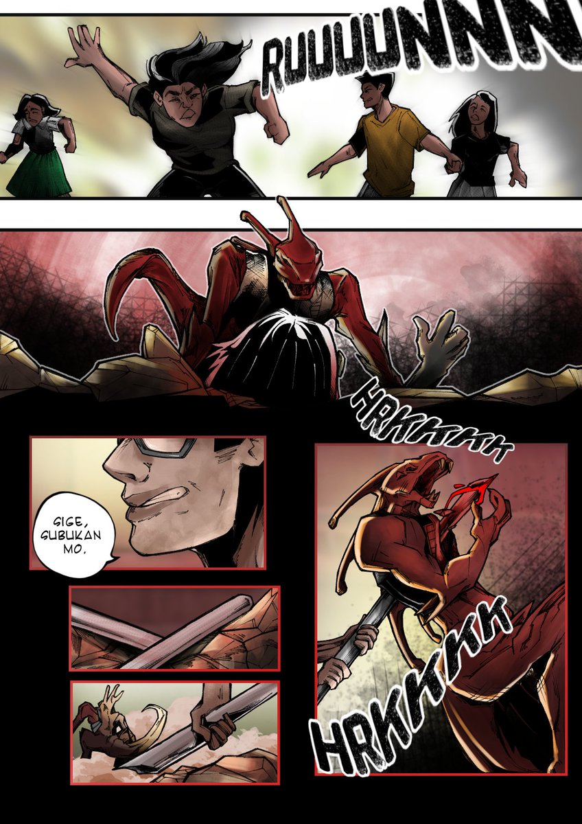 D3_Avatars's tweet photo. ARTHUR KING | PREREQUISITE TO AVATARS OF OLDE
INVASION BEGINS.
Pages 5-6 Eng / Tagalog
🕐 New Pages by SAT
#AvatarsOfOlde #ComicsPH #ArthurKing #D3comics #IndieComics #ArtPH https://t.co/qN8JtrWMnp