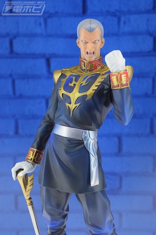 フィギュア彩色見本が初展示！ GGG ギレン・ザビ アートグラフィックス