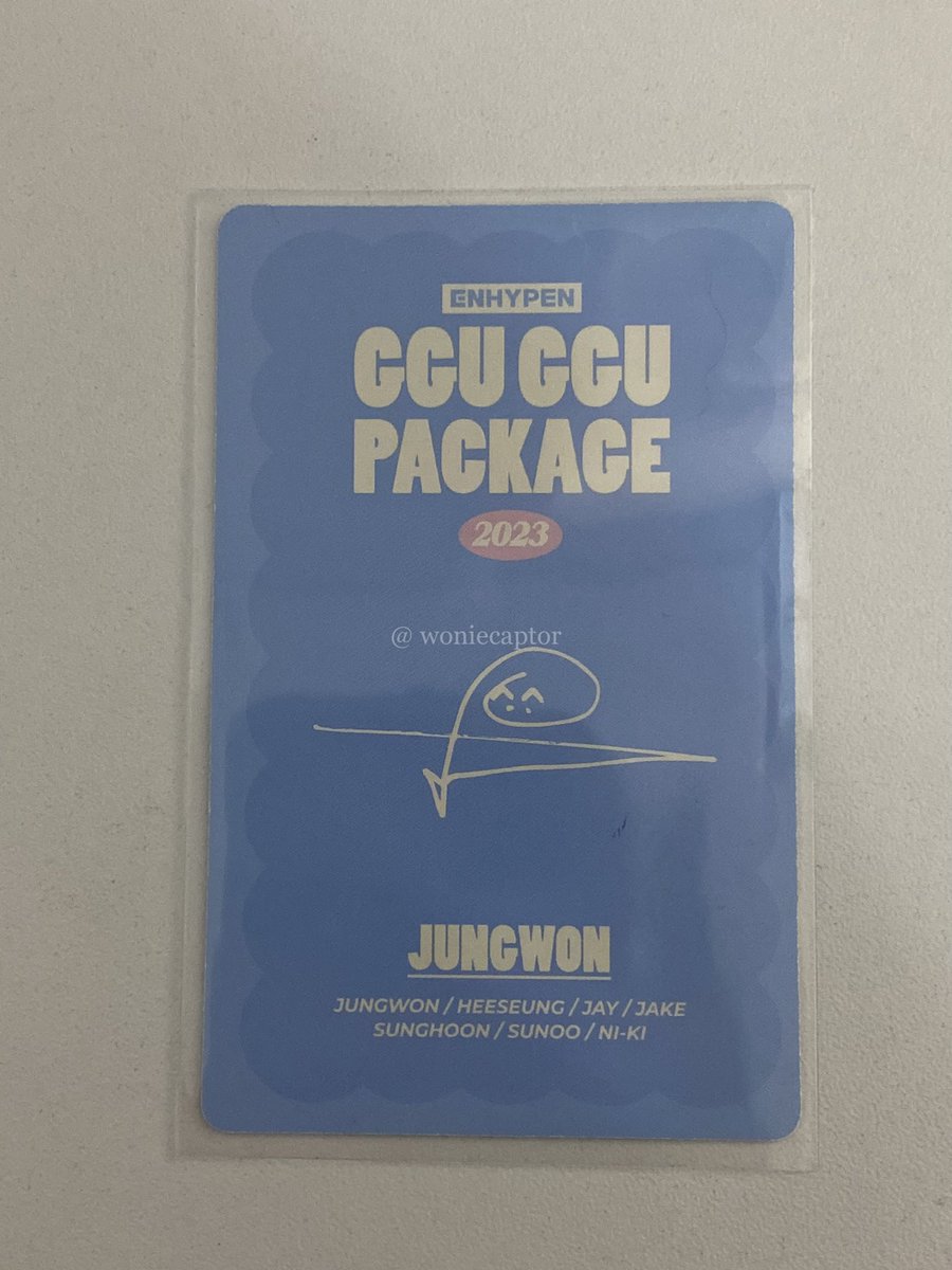 woniecaptor's tweet photo. ♡ VENDO/VENDA JUNGWON GGP 2023 (random pc) 

💵 : R$40,00

- frete incluso
- sem avarias, em perfeito estado
- envio em até 1 semana
- +55 fbs positivos no fixado
- mais infos no pv https://t.co/yzCL1Akku2