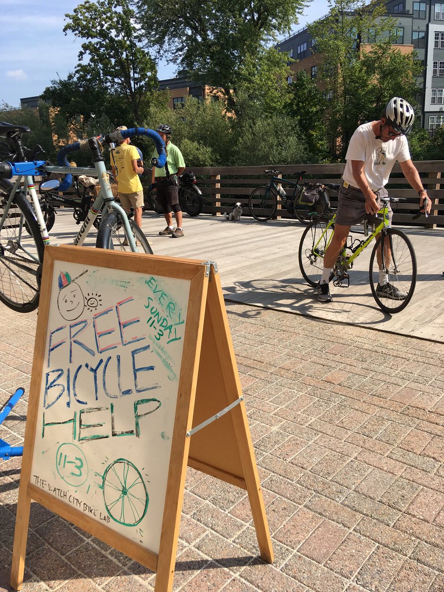 bike_lab's tweet photo. @StrongTowns Yes! Public bike workshops build bicycling infrastructure AND community. https://t.co/ndcrZp15Mg