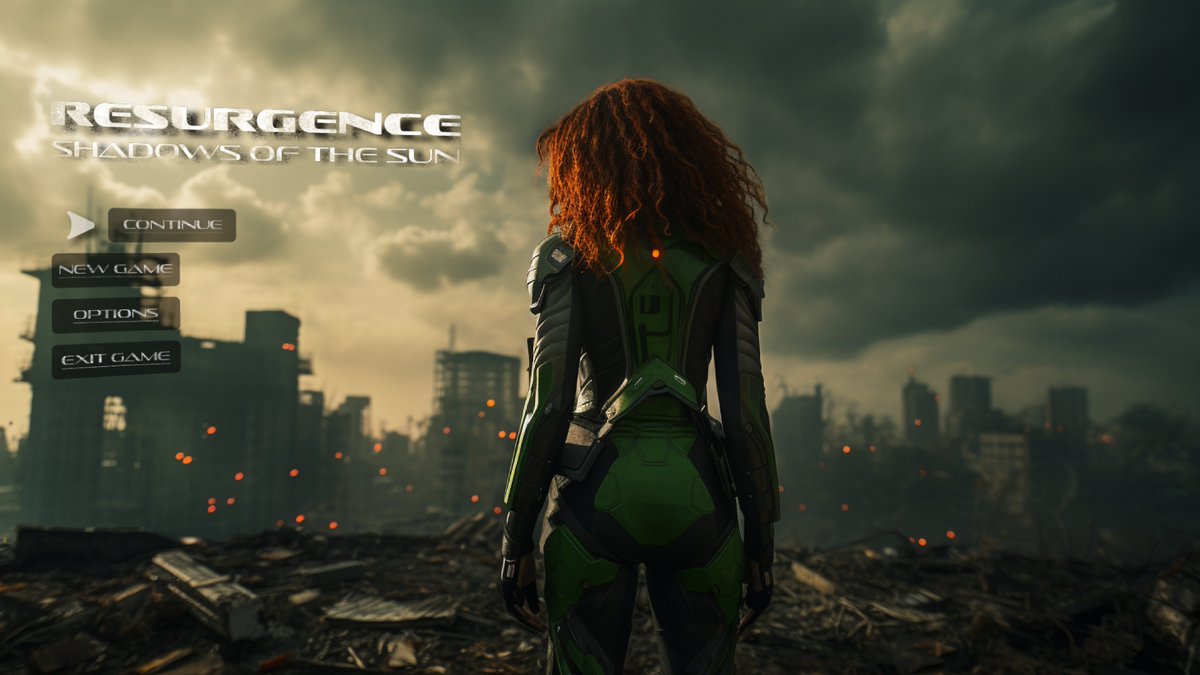 PixelPerfectCam's tweet photo. RESURGENCE: Shadows of the Sun
In a futuristic dystopian game, Aurora, becomes humanity's final hope. Her mission: unveil the truth behind the underground oligarchy's lies, free her people from subterranean captivity, and guide them to reclaim their world.
more info below!!! https://t.co/3qbg72aosb