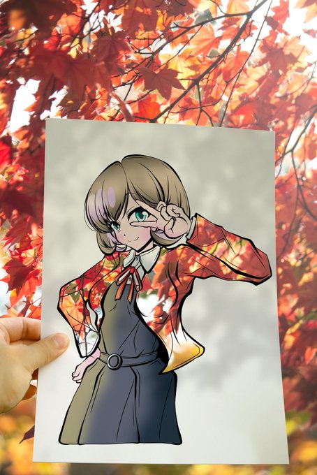 「maple leaf ribbon」 illustration images(Latest)