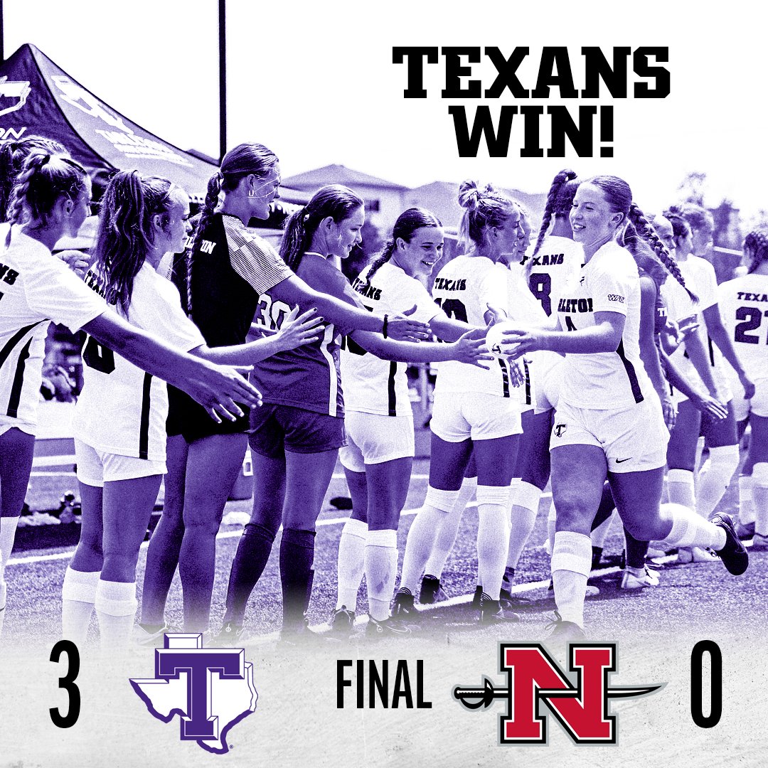 TarletonSoccer's tweet photo. TEXANS 3, Colonels 0
Jenaya Brown notches her team-leading second goal of the season!
Nicole Fels and Jaycie Bass add their first goals of the season! https://t.co/AIqCvlDePD
