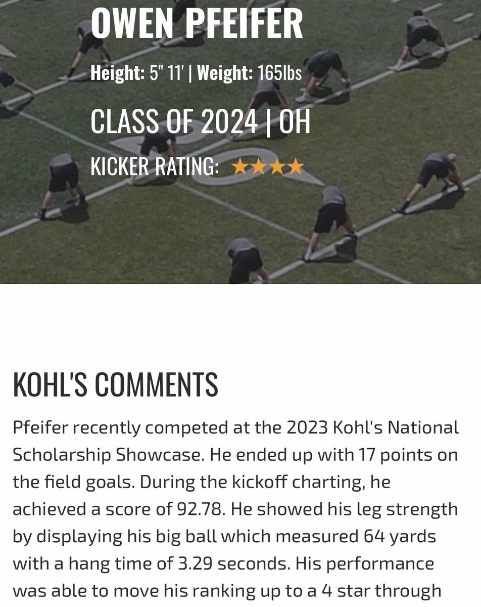 I’m so happy to receive a 4 ⭐️ rating from Kohls Kicking. The work continues.