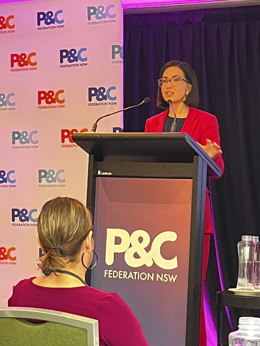 LigaHegner's tweet photo. The Honourable @pruecar opening our conference (Enrich, Engage, Elevate) with The future state of education and the critical role of P&amp;Cs.
#pandc23 https://t.co/s0FKUpF24i