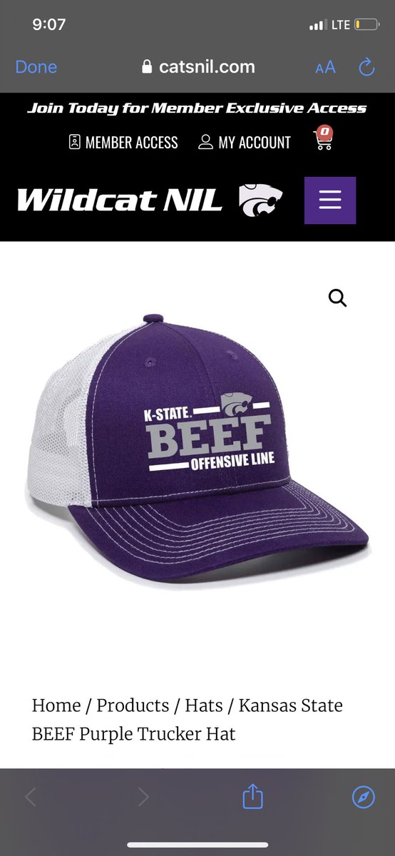 I have to say this is a pretty cool hat.  I’m on the Kansas Beef Council and every hat purchased goes to purchase 1 lbs of ground beef for a local food bank.  You can find them at catsnil.com. Go pick up a few.