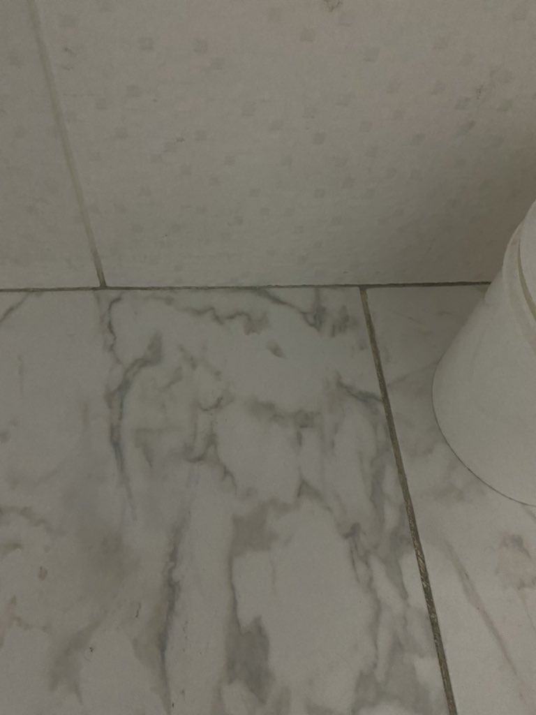Tengo la costumbre de encontrar caras en las cosas y mi familia JURA Y PERJURA q no existe y no ve la cara de un monstruo en esa baldosa