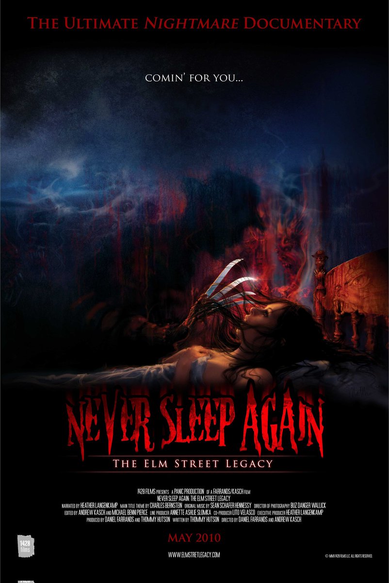 Tonight's Movie #NeverSleepAgain 
#TheElmStreetLegacy