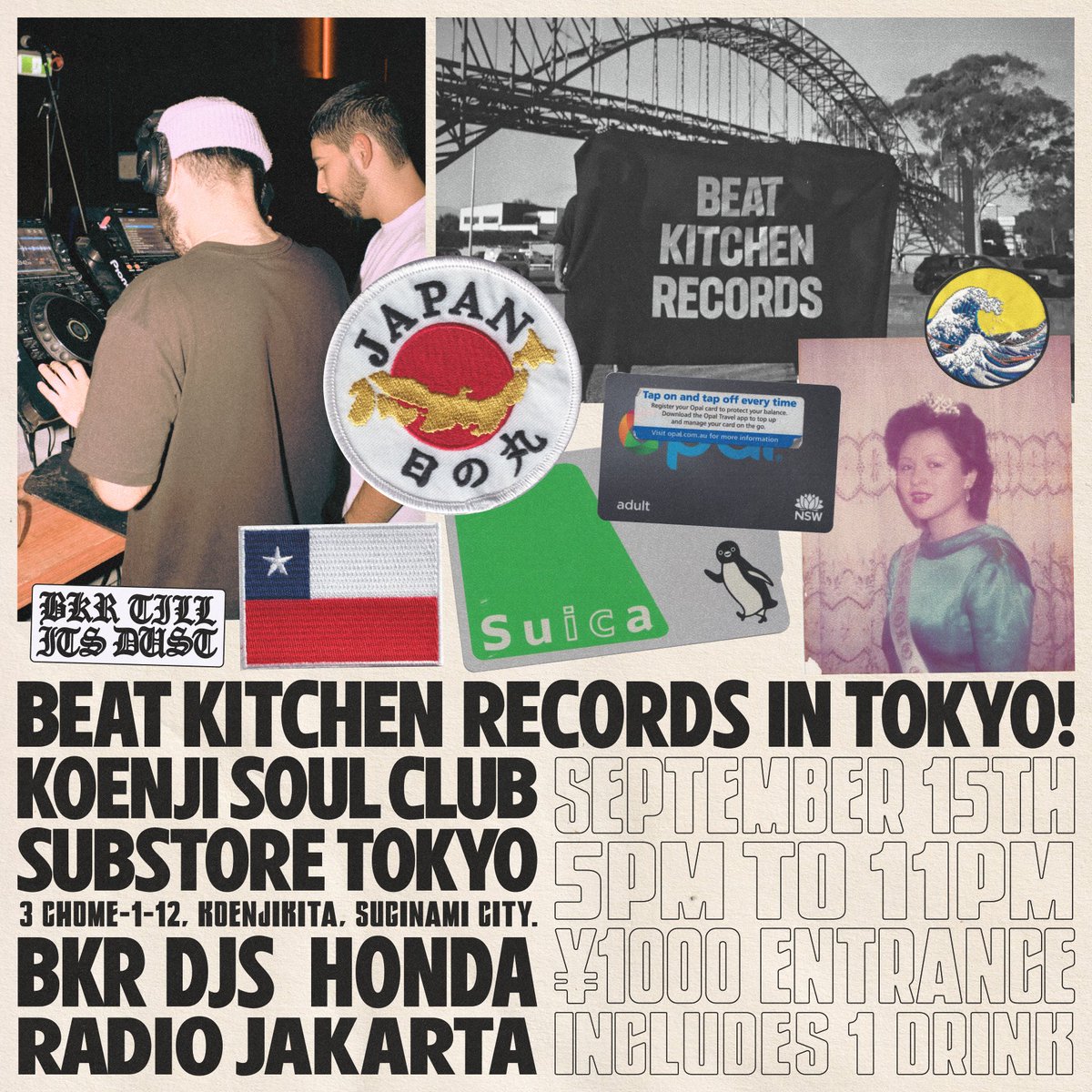 SEPTEMBER 15TH IN TOKYO 🇯🇵 BKR TILL ITS DUST ‼️