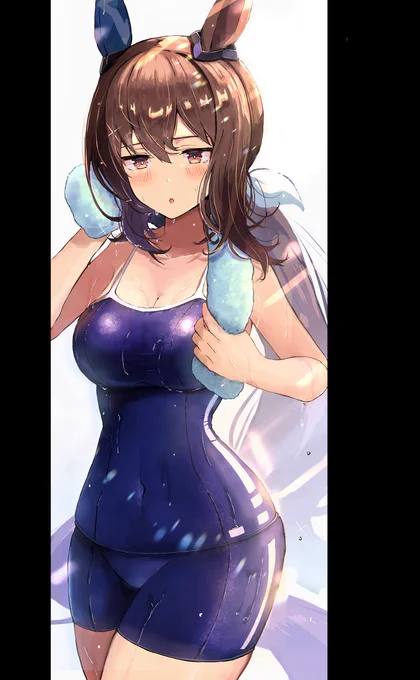 アヤベさん(スタミナトレーニング後)#ウマ娘 