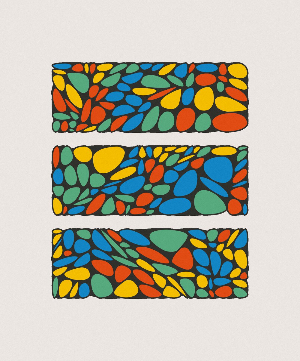 AndersonCounci9's tweet photo. A view into what's going on behind the scenes in 'A Saucerful of Secrets', just a lot of overlapping Chaikin curves. Still available to mint on #fxhash #generativeart https://t.co/yG2qPMknBS