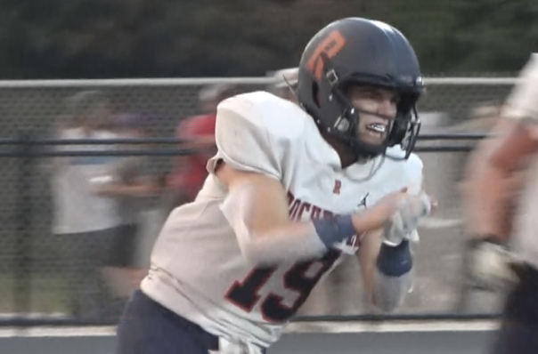 Channel1450com's tweet photo. Rochester Blows Out Peoria In Week One (HIGHLIGHTS) https://t.co/I8FkOrohIb https://t.co/hWyNFCoDaf