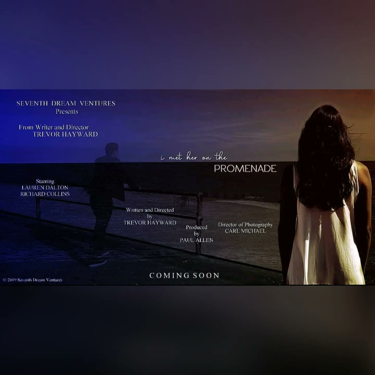 director_sdv's tweet photo. Delighted and very honoured to be having 3 short films screened at the Portobello Film Festival this year @Portofilmfest22
 'Alone' starring @markpreston8 and @ElishaRRowley 'The Break Up' starring @char_pathe and 'I Met Her on the Promenade' 
@producer_sdv @hornseywood https://t.co/RIIUrkw1de