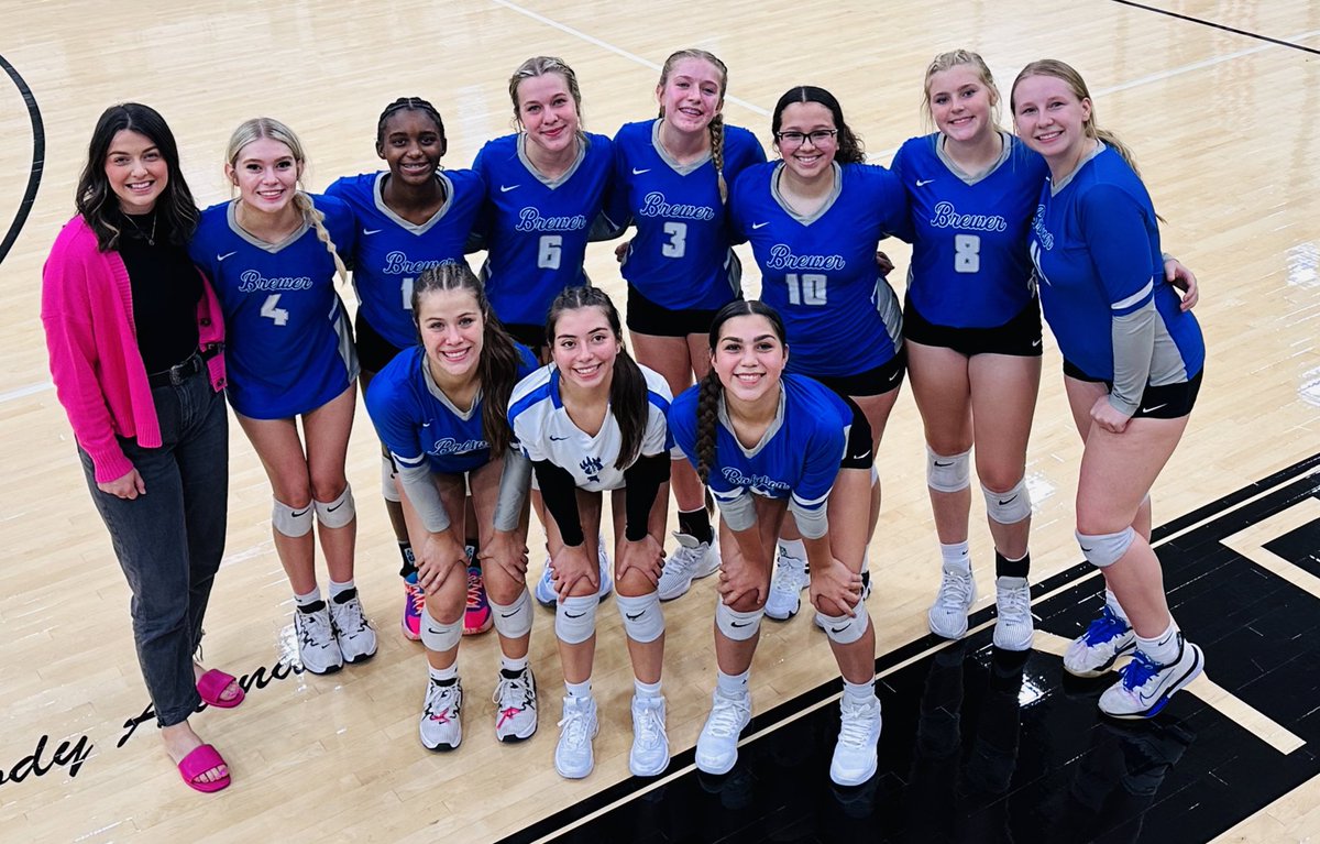 Brewer Volleyball tweet media