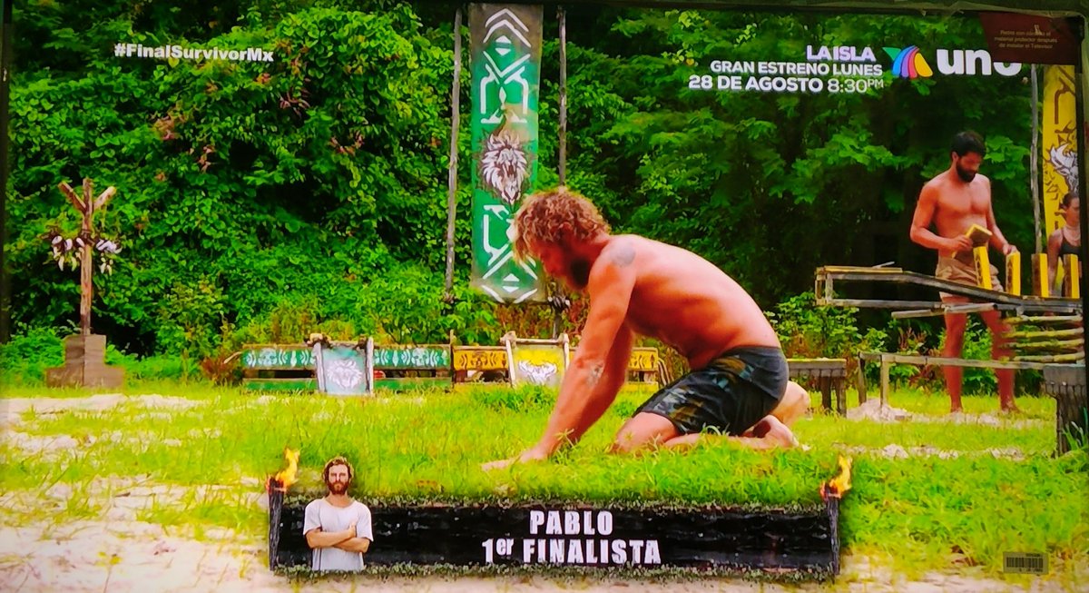 patty_daddy's tweet photo. Siiiiiiii, gritalo WERO BICAMPEÓN #HoyGanaPablo #Survivor https://t.co/Vjt8fVUfeR