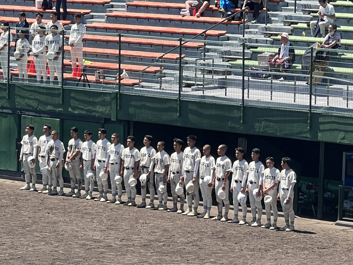 ZDRZie9b9S3fApS's tweet photo. 2023 全国高校軟式野球選手権大会

準々決勝

明治学院　3 対　1 拓大紅陵

明治学院(東京) 初出場でベスト4進出‼️ https://t.co/G9GwqVAxAP