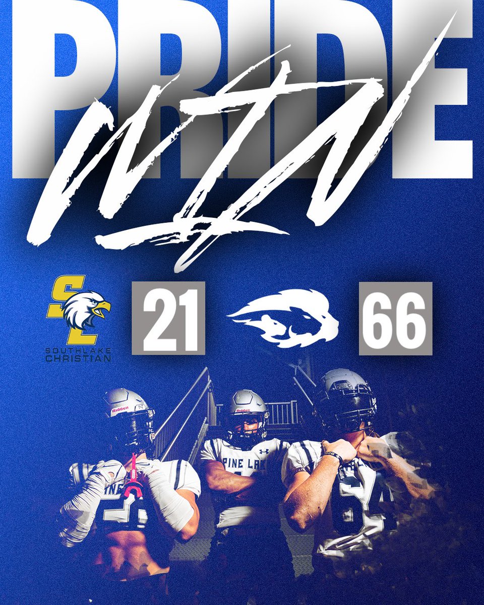 PineLakePrepFB's tweet photo. Offense showed out tonight! Game 1, win 1! #PLPFootball https://t.co/ImFVXvWieh