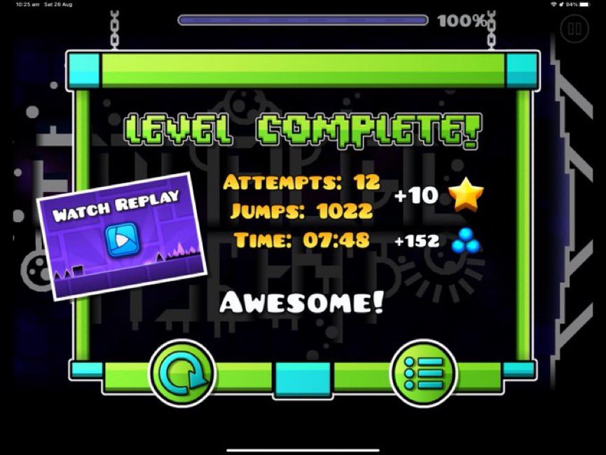 GDMobileToday's tweet photo. @EliteCedric22X Completes Artificial Ascent after 22,355 attempts on 60Hz Mobile. Congratulations! 🎉  (Video out soon) https://t.co/xg5EBVaVCf