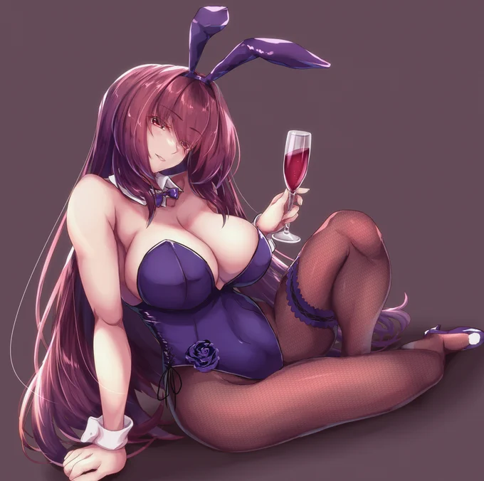 バニースカサハ描いてまんた