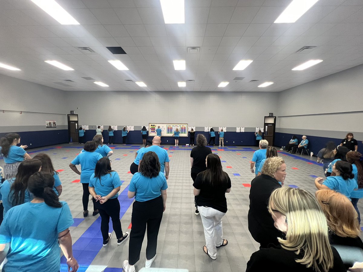 cfisdfiest's tweet photo. Teacher Word Find and Crossword Relay was a super fun way to come together after a fantastic Meet the Teacher today! #FiestROAR @CyFairISD https://t.co/2kwfuxkz5h