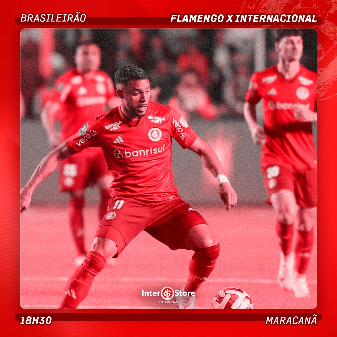 lojadocolorado's tweet image. #DiaDeInter🔴⚪

Vamos em busca dos 3 pontos fora de casa! VIVO EM TI INTER.

🛒 Camisa I 23/24 &amp;gt; bit.ly/3m1g9Jy

⚽ Flamengo X Internacional
🏟 Maracanã
⏰ 18h30
🏆 Brasileirão