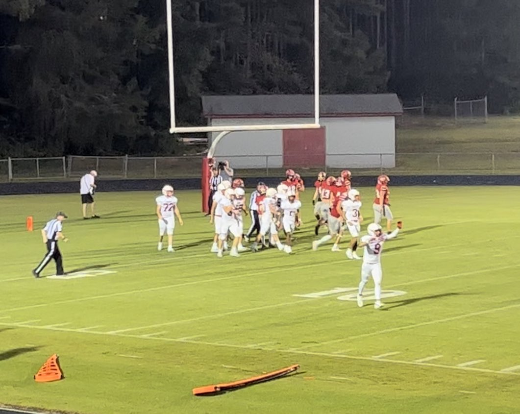 Red Devil football wins on the road tonight at Blue Ridge 41-19!! Let’s go Red Devils!