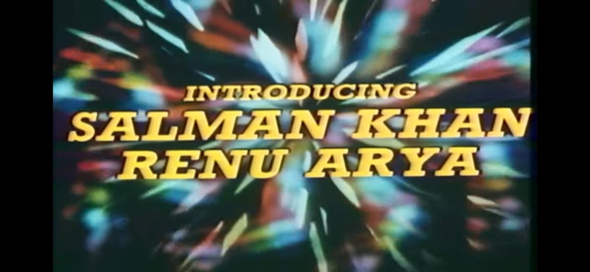 CinemaRareIN's tweet photo. #BiwiHoToAisi completes 35 years of its release today! 

Directed by #JKBihari, featuring #Rekha and #FarooqShaikh in the lead roles, it also marked the debut of @BeingSalmanKhan and #RenuArya. 

#35YearsOfSalmanKhan https://t.co/UiLjnP1zvu