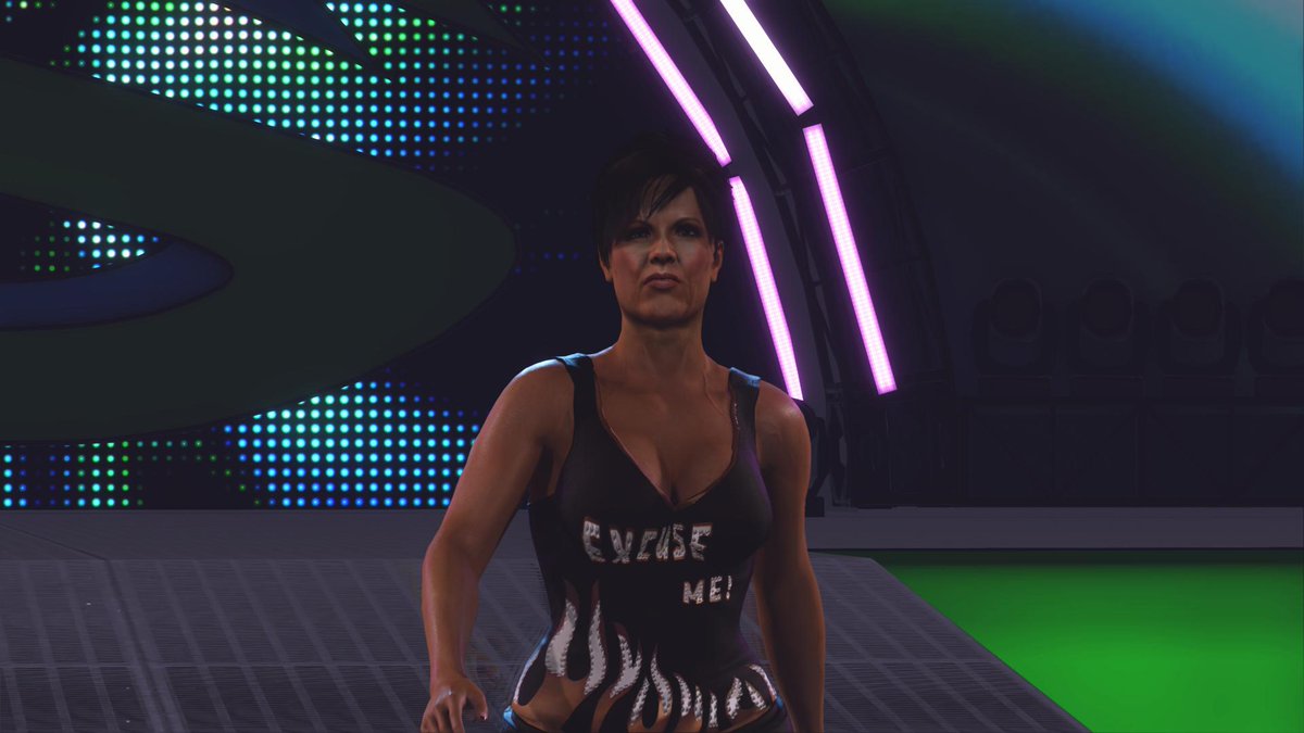 2KSWDivas's tweet photo. EXCUSE ME! Vickie Guerrero has been uploaded to @wwegames CC.
* Includes 3 attires
* Includes entrance
* Includes victory
* Includes move-set
#wweraw #wwesmackdown #eddiegurrero #vickieguerrero #reymysterio #wwegames #wwe2k23 #wwe2k23communitycreations #wweedge #trishstratus https://t.co/BDRx8dYDbr