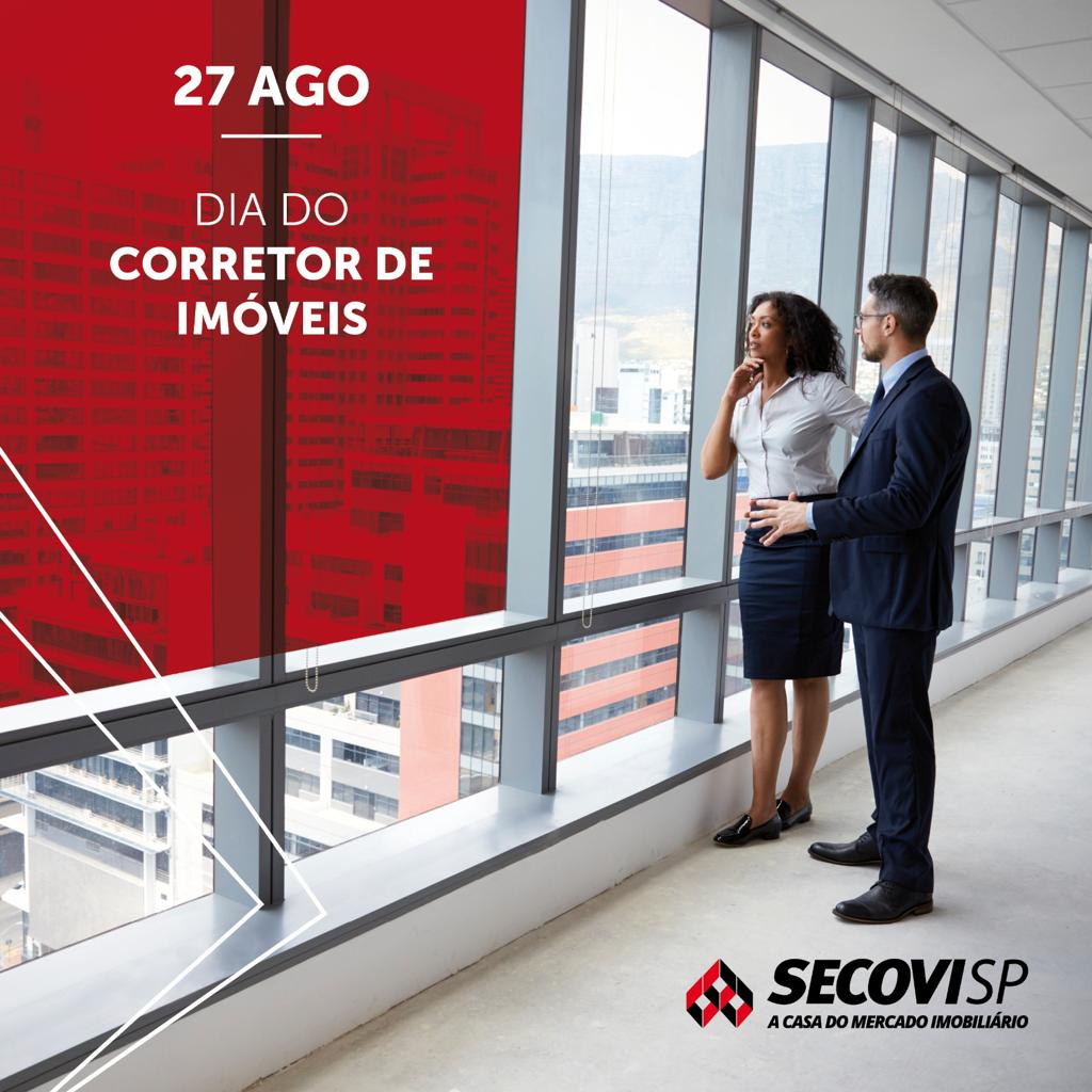 secovisp's tweet photo. Hoje é dia de homenagearmos os profissionais que atuam na intermediação de negociações de locação, compra e venda de um imóvel comercial ou residencial, auxiliando na realização de sonhos e expandindo o mercado imobiliário.

Feliz dia do corretor de imóveis!

#SecoviSP https://t.co/m1pPrJr9jK