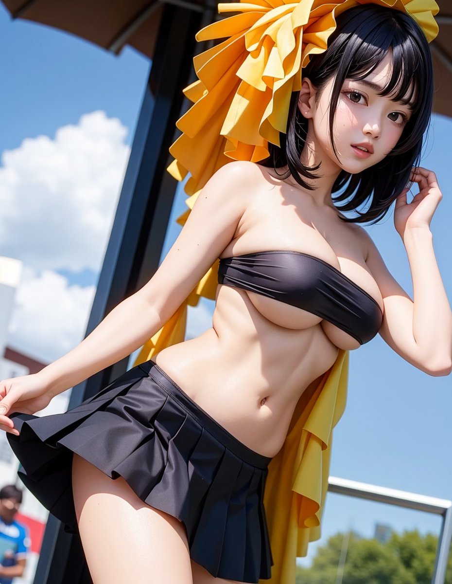 gsne5's tweet photo. ポンポン被ってみた
#CalicoMixReal #Microtop #ショートカット #AIグラビア   #AI美女 #AI美人 #美人 #stableDiffusion #AIart #AIgravure https://t.co/ma9LWhIlkp