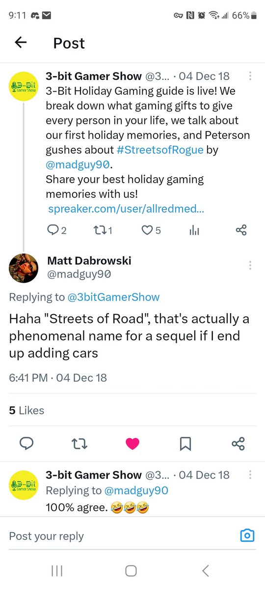 3-bit Gamer Show tweet media