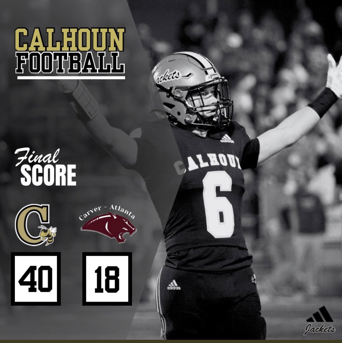 CHSJacketsFB's tweet photo. #GreatAtlantaBash vibes 😎 

@scoreatlanta @RustyMansell_ https://t.co/zeHN21LL2t