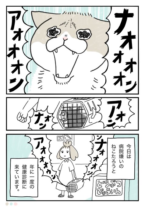 ねこを病院に連れて行ったんですけどさ…  1/2