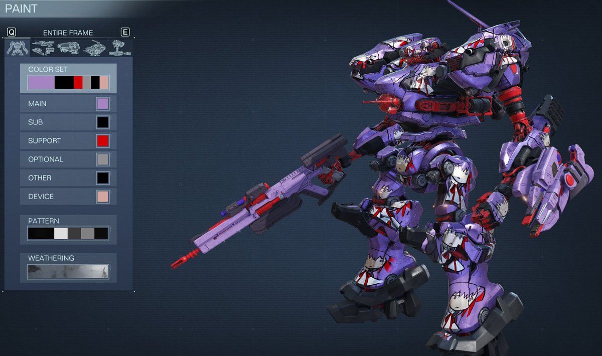 Tofuslayer1's tweet photo. Type-Moon's favorite advanced A.I. BB made in Armored Core 6's image editor. 
#FGO
ID code:     DXU2HB1RNZAF https://t.co/IPqfSnNLKe