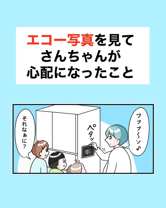 【 エコー写真を見てさんちゃんが心配になったこと 】 (1/3) 