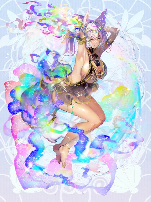 【PBW】チェンパラ水着!⑥ セクシーで華やかな南国の雰囲気を目指しました。リクエストありがとうございました!  (C)『チェインパラドクス』稲咲/トミーウォーカー  #チェインパラドクス #トミーウォーカー