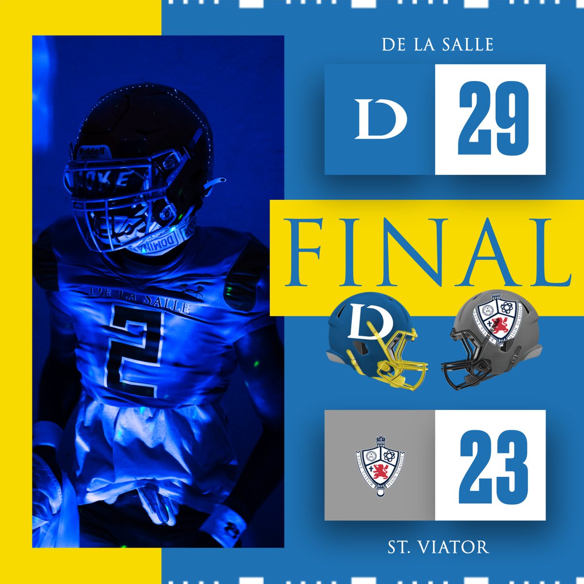 METEORS WIN! 🤩 

They beat St. Viator by a final of 29-23! We will see you next week when we take on Clark!

#MeteorsUnited #GoMeteors☄️