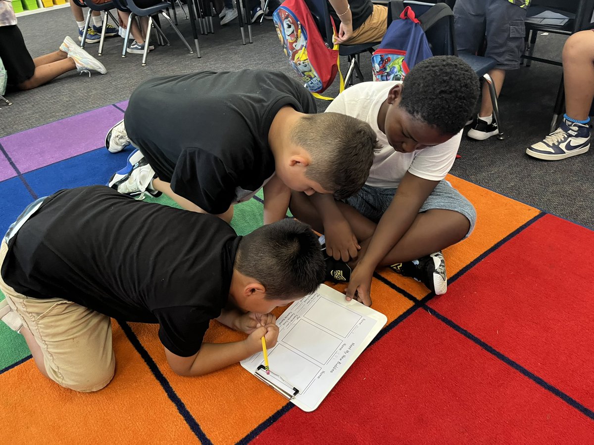 teachertbi's tweet photo. Our first #RascalBuddies day of the year! The 4th graders were excited to meet their kinder buddies! #RowlandRascals @micheleasprer https://t.co/MCJpnSktGf