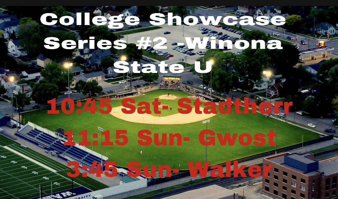 HTPacademy's tweet photo. 18U Black Starting Rotation at the CSS #2 @WinonaStateBase 

@tylerstadtherr1 @Carter_Gwost @ChayseWalker ⚡️ https://t.co/2li7MsgJtk
