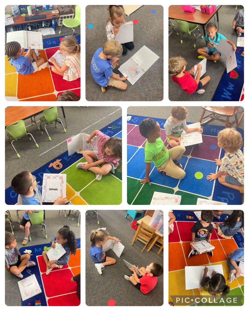 We are WRITERS! Beginning the writing process and today we got to share our drawings about playing on our school playground. We also learned how to active listen and give compliments to each other. 🎉 #wearemckinney #mccluremarshals